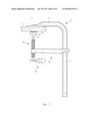 CLAMP WITH RATCHET DEVICE diagram and image