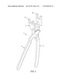 DIS/ASSEMBLING PLIER FOR A CONNECTOR diagram and image