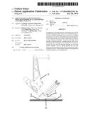 Spring biased lever for opening a moveable member of an adapter for a     flooring nail gun diagram and image