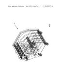 UNREELING DEVICE FOR AN INTERLEAVER REEL, AND SYSTEM CONSISTING OF A     SLITTING DEVICE AND THE UNREELING DEVICE diagram and image