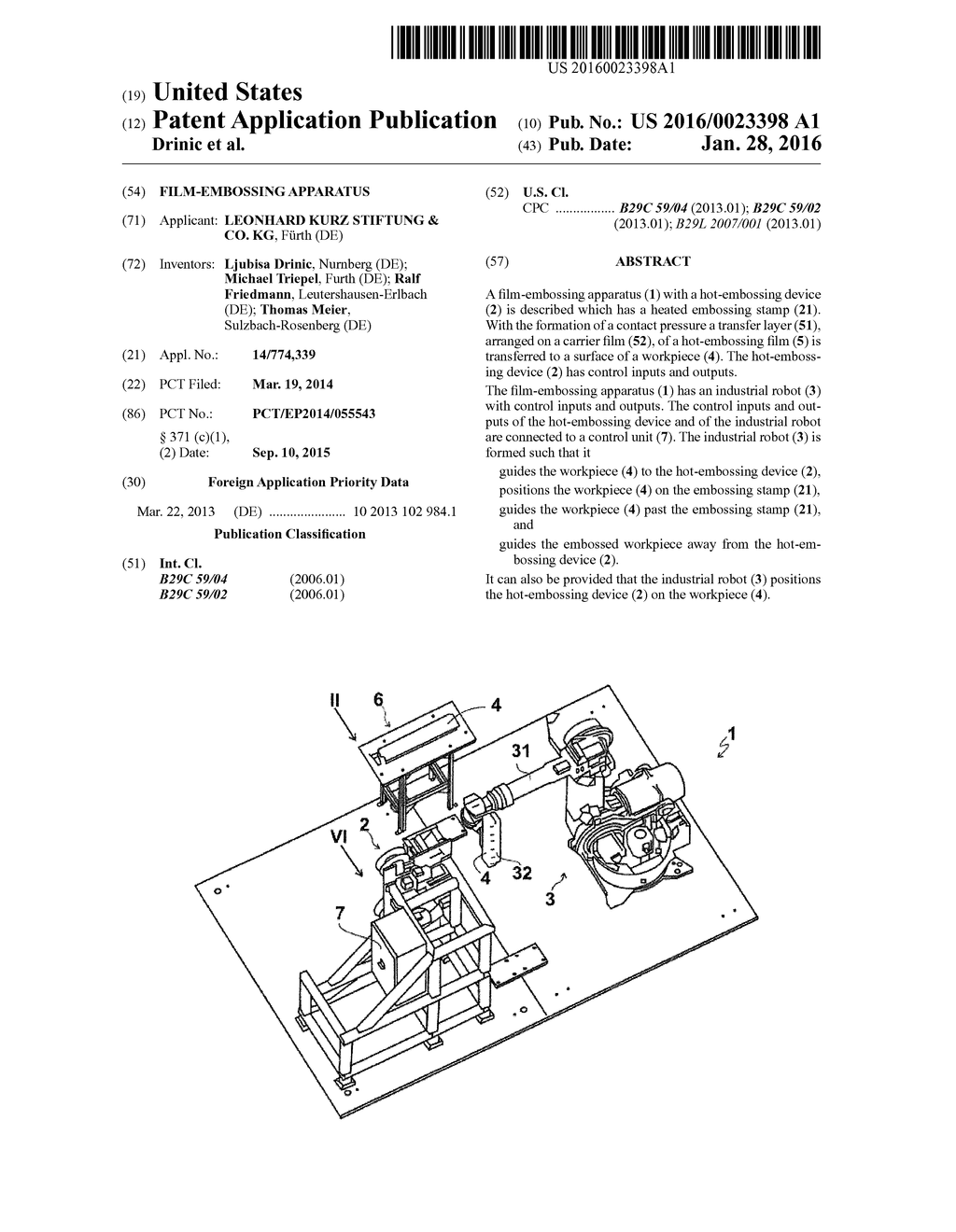 Film-Embossing Apparatus - diagram, schematic, and image 01