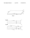 PROCESS FOR THE PRODUCTION OF A THERMOPLASTIC FOAM SHEET VIA SYMMETRICAL     BONDING OF THE INPUT SHEETS diagram and image