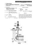 DEVICE FOR ASSEMBLING-DISASSEMBLING A TYRED WHEEL, AS WELL AS MACHINE     COMPRISING SUCH A DEVICE diagram and image