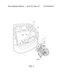 INTERNAL VEHICLE DOCKING ARM AND STORAGE diagram and image