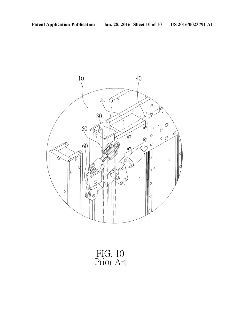 Sealing Device for Automatic Bagging Machine - diagram, schematic, and image 11