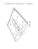 MULTI-COMPARTMENT CONTAINER WITH FRANGIBLE SEAL AND VAPOR PERMEABLE REGION diagram and image