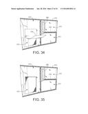 MULTI-COMPARTMENT CONTAINER WITH FRANGIBLE SEAL AND VAPOR PERMEABLE REGION diagram and image