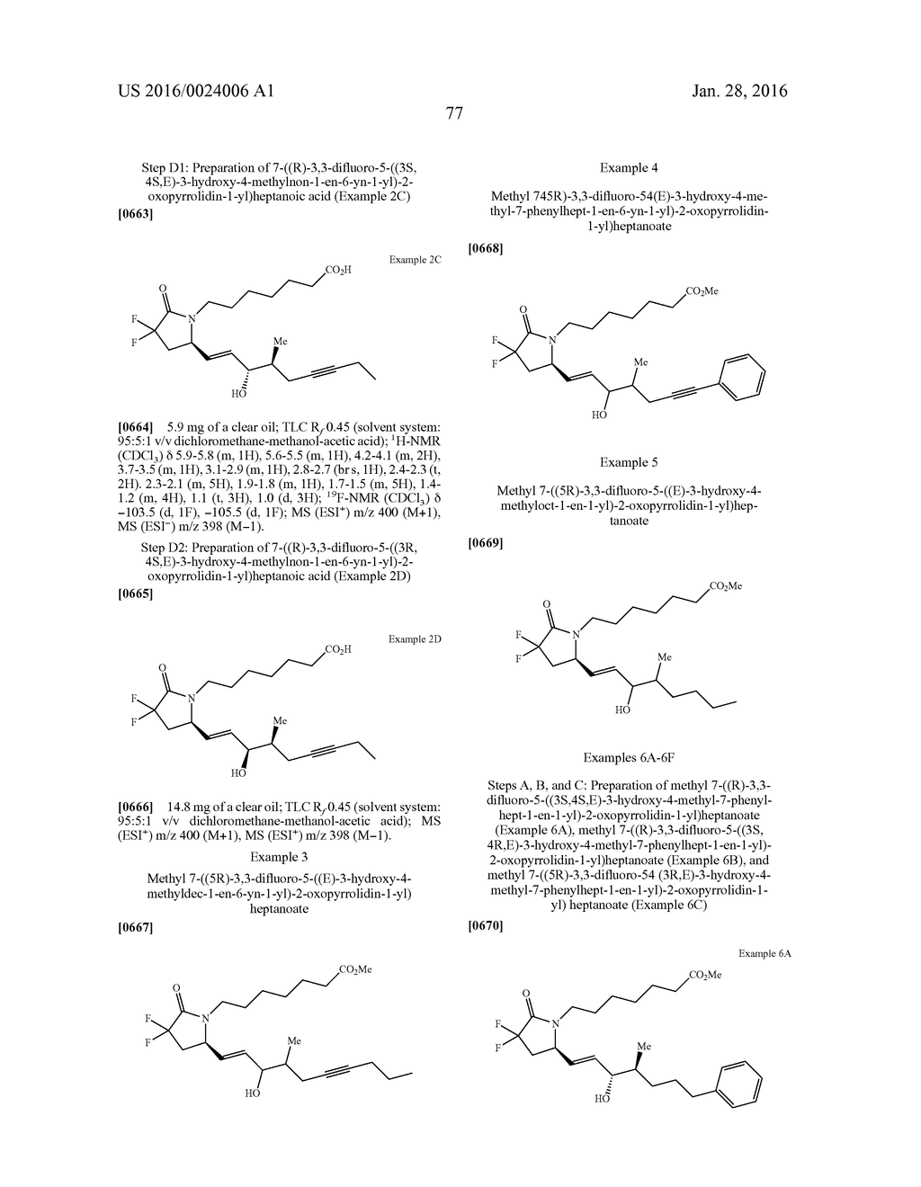 DIFLUOROLACTAM COMPOUNDS AS EP4 RECEPTOR-SELECTIVE AGONISTS FOR USE IN THE     TREATMENT OF EP4-MEDIATED DISEASES AND CONDITIONS - diagram, schematic, and image 79