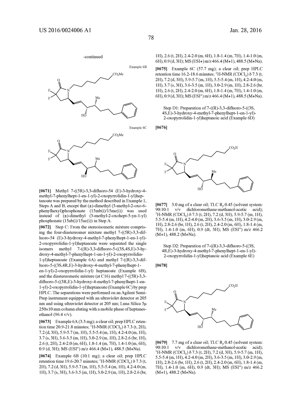 DIFLUOROLACTAM COMPOUNDS AS EP4 RECEPTOR-SELECTIVE AGONISTS FOR USE IN THE     TREATMENT OF EP4-MEDIATED DISEASES AND CONDITIONS - diagram, schematic, and image 80