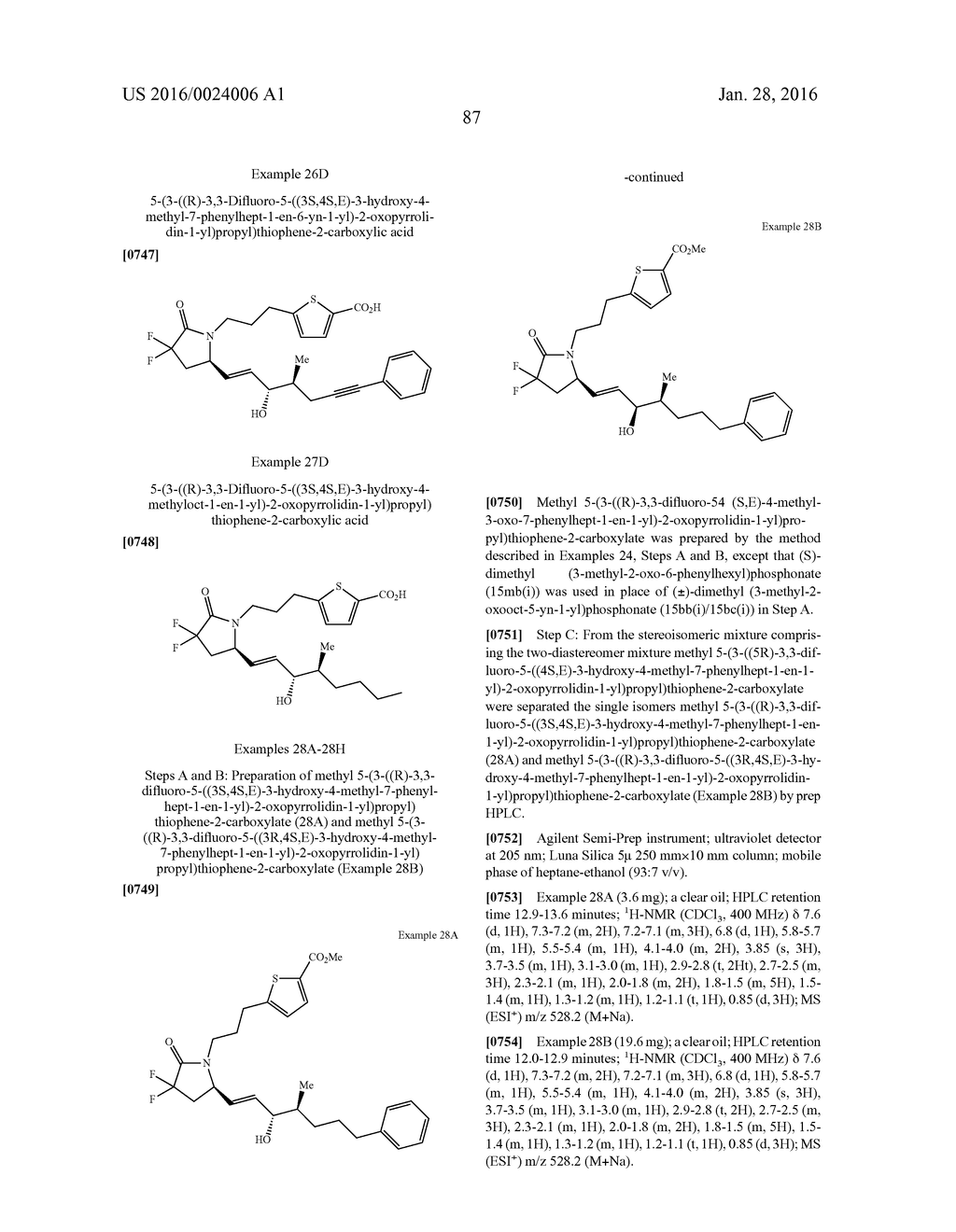 DIFLUOROLACTAM COMPOUNDS AS EP4 RECEPTOR-SELECTIVE AGONISTS FOR USE IN THE     TREATMENT OF EP4-MEDIATED DISEASES AND CONDITIONS - diagram, schematic, and image 89