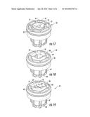 NON-CYLINDRICAL DAMPING ELEMENT SUSPENSION diagram and image