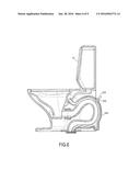 ANTI-OVERFLOW TOILET WITH DETACHABLE PRIMARY AND SECONDARY DRAIN TUBES diagram and image