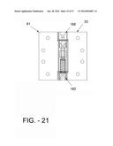 DOOR HINGE CLOSING MECHANISM diagram and image