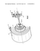 GAS TURBINE ENGINE WITH LOW STAGE COUNT LOW PRESSURE TURBINE diagram and image