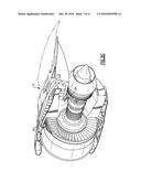 GAS TURBINE ENGINE WITH LOW STAGE COUNT LOW PRESSURE TURBINE diagram and image