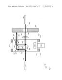 ROTATIONALLY STATIC LIGHT EMITTING MATERIAL WITH ROTATING OPTICS diagram and image