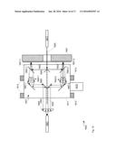 ROTATIONALLY STATIC LIGHT EMITTING MATERIAL WITH ROTATING OPTICS diagram and image