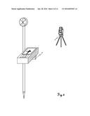 MEASURING DEVICE HAVING A FUNCTION FOR CALIBRATING A DISPLAY IMAGE     POSITION OF AN ELECTRONIC RETICLE diagram and image