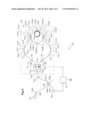 FIBRE-OPTIC INTERFEROMETRIC MEASUREMENT DEVICE COMPRISING A RING     RESONATOR, GYROMETER AND INERTIAL ATTITUDE OR NAVIGATION UNIT COMPRISING     SUCH A DEVICE diagram and image