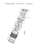 NON-INVASIVE METHOD FOR MEASUREMENT OF PHYSICAL PROPERTIES OF FREE FLOWING     MATERIALS IN VESSELS diagram and image