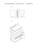 OPTICAL MEMBER, DISPLAY DEVICE, AND LIGHT EMITTING DEVICE HAVING THE SAME diagram and image