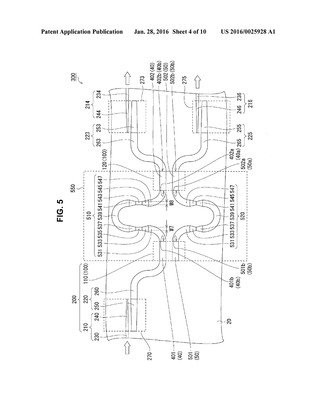 DIRECTIONAL COUPLER AND DESIGN METHOD THEREOF, OPTICAL WAVEGUIDE ELEMENT     AND WAVELENGTH FILTER - diagram, schematic, and image 05