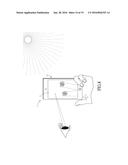 HAND-HELD ELECTRONIC DEVICE, TOUCH-SENSING COVER AND COMPUTER-EXECUTED     METHOD diagram and image