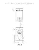 HAND-HELD ELECTRONIC DEVICE, TOUCH-SENSING COVER AND COMPUTER-EXECUTED     METHOD diagram and image