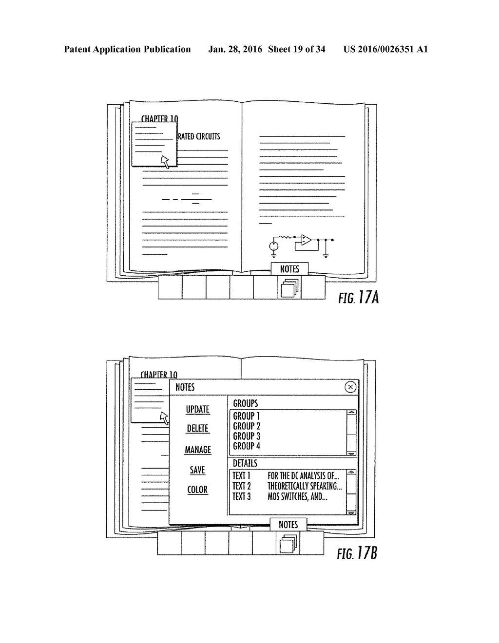 COMPUTING DEVICE PROVIDING ELECTRONIC BOOK DATA WITH ROLLING IMAGES AND     RELATED METHODS - diagram, schematic, and image 20