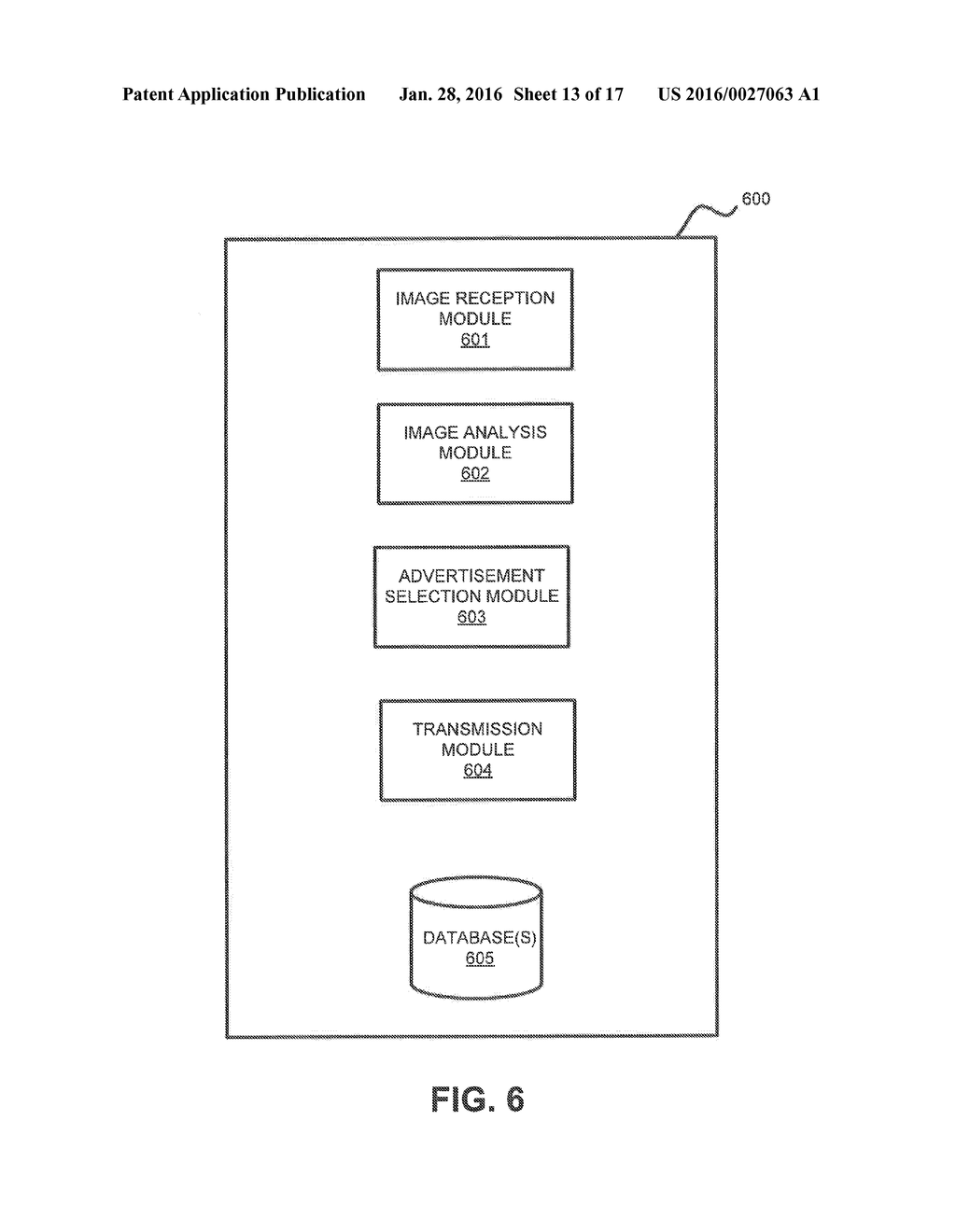 TARGETED ADVERTISEMENTS BASED ON ANALYSIS OF IMAGE INFORMATION FROM A     WEARABLE CAMERA - diagram, schematic, and image 14