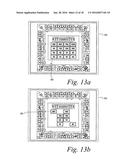 Gaming machine having a community game with side wagering diagram and image