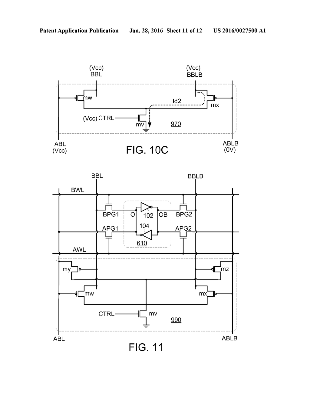 CIRCUIT FOR MITIGATING WRITE DISTURBANCE OF DUAL-PORT SRAM - diagram, schematic, and image 12