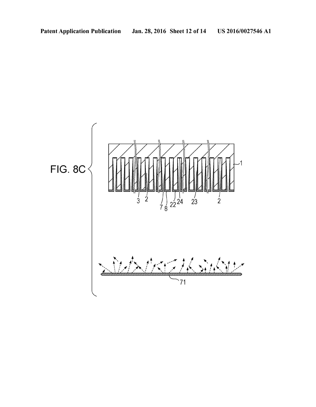 STRUCTURE, METHOD FOR MANUFACTURING THE SAME, AND TALBOT INTERFEROMETER - diagram, schematic, and image 13