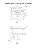 CIRCUIT BOARD MAGNETIC COMPONENT WITH INTEGRATED GROUND STRUCTURE AND     METHODS FOR MANUFACTURE diagram and image