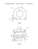 CIRCUIT BOARD MAGNETIC COMPONENT WITH INTEGRATED GROUND STRUCTURE AND     METHODS FOR MANUFACTURE diagram and image