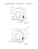 CIRCUIT BOARD MAGNETIC COMPONENT WITH INTEGRATED GROUND STRUCTURE AND     METHODS FOR MANUFACTURE diagram and image