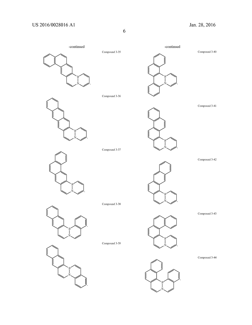 BORON-NITROGEN POLYAROMATIC COMPOUNDS AND THEIR USE IN OLEDS - diagram, schematic, and image 11