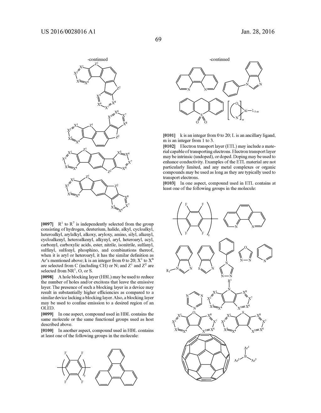 BORON-NITROGEN POLYAROMATIC COMPOUNDS AND THEIR USE IN OLEDS - diagram, schematic, and image 74