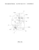 EJECTING MECHANISM OF A PRIMARY AND SECONDARY MACHINE MODULE, AND PRIMARY     AND SECONDARY MACHINE MODULE AND PRIMARY MACHINE THEREWITH diagram and image