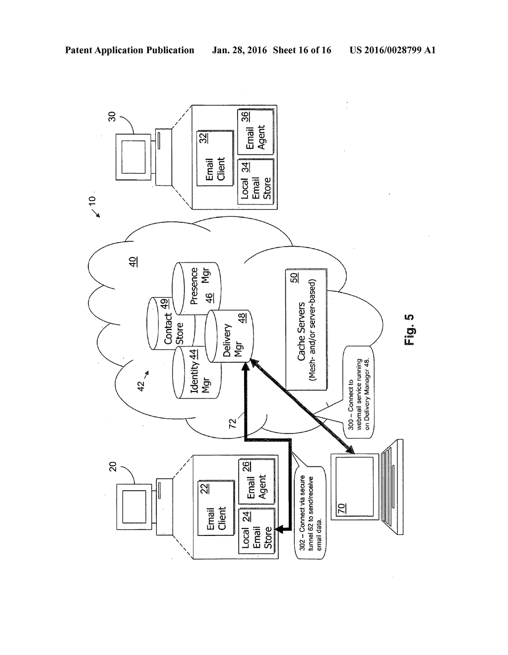 Peer-To-Peer Email - diagram, schematic, and image 17