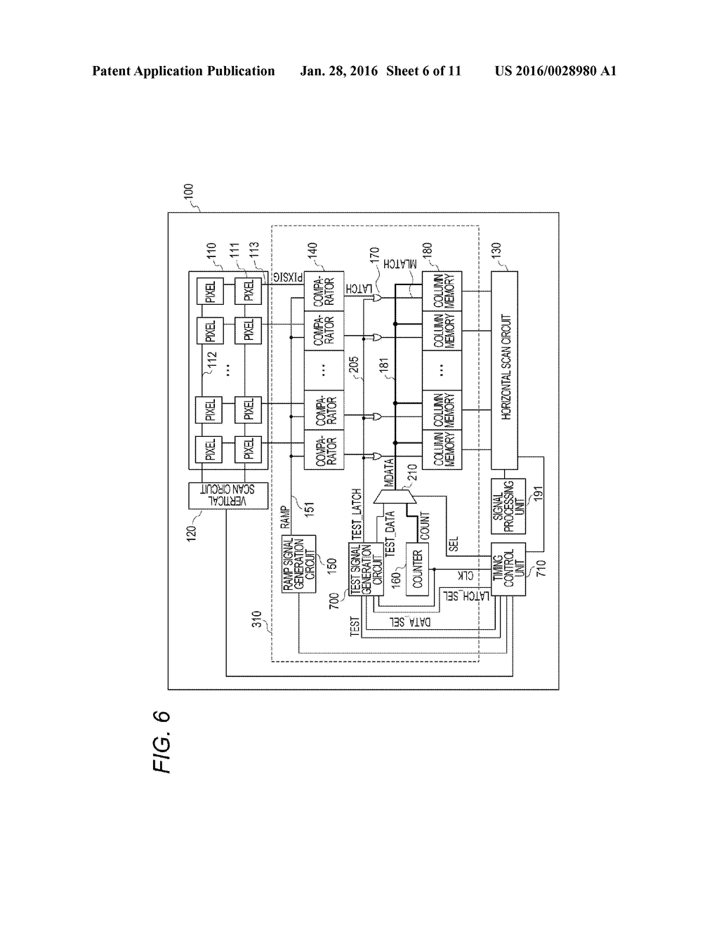 ANALOG-DIGITAL CONVERSION CIRCUIT DRIVE METHOD, ANALOG-DIGITAL CONVERSION     CIRCUIT, IMAGING DEVICE, IMAGING SYSTEM, AND ANALOG-DIGITAL CONVERSION     CIRCUIT INSPECTION METHOD - diagram, schematic, and image 07