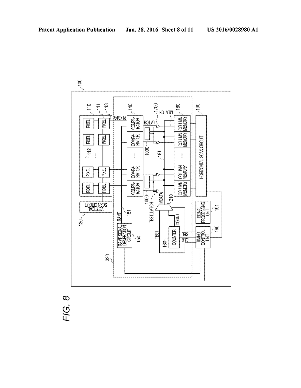 ANALOG-DIGITAL CONVERSION CIRCUIT DRIVE METHOD, ANALOG-DIGITAL CONVERSION     CIRCUIT, IMAGING DEVICE, IMAGING SYSTEM, AND ANALOG-DIGITAL CONVERSION     CIRCUIT INSPECTION METHOD - diagram, schematic, and image 09