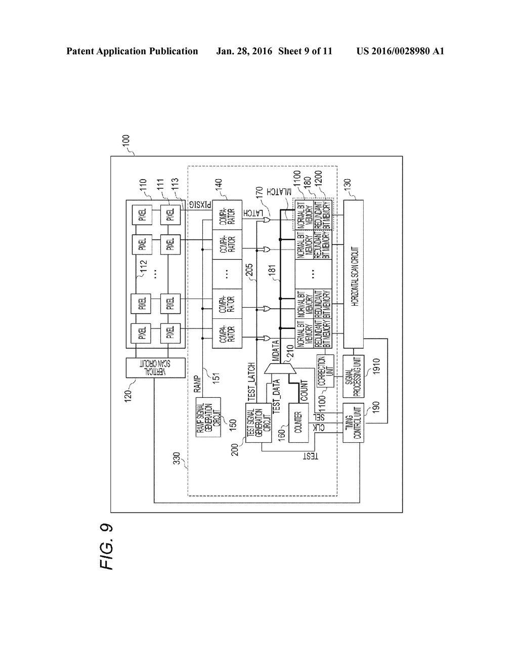 ANALOG-DIGITAL CONVERSION CIRCUIT DRIVE METHOD, ANALOG-DIGITAL CONVERSION     CIRCUIT, IMAGING DEVICE, IMAGING SYSTEM, AND ANALOG-DIGITAL CONVERSION     CIRCUIT INSPECTION METHOD - diagram, schematic, and image 10