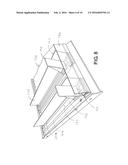 LATCH ASSEMBLY FOR SECURING TRACKS AND DIVIDERS TO A FRONT RAIL diagram and image