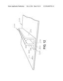 LATCH ASSEMBLY FOR SECURING TRACKS AND DIVIDERS TO A FRONT RAIL diagram and image