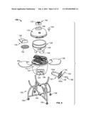 CHARCOAL BARBECUE GRILLS diagram and image