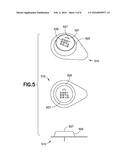 CONTINUOUS GLUCOSE MONITORING ON-BODY SENSOR HAVING A VISUAL DISPLAY diagram and image