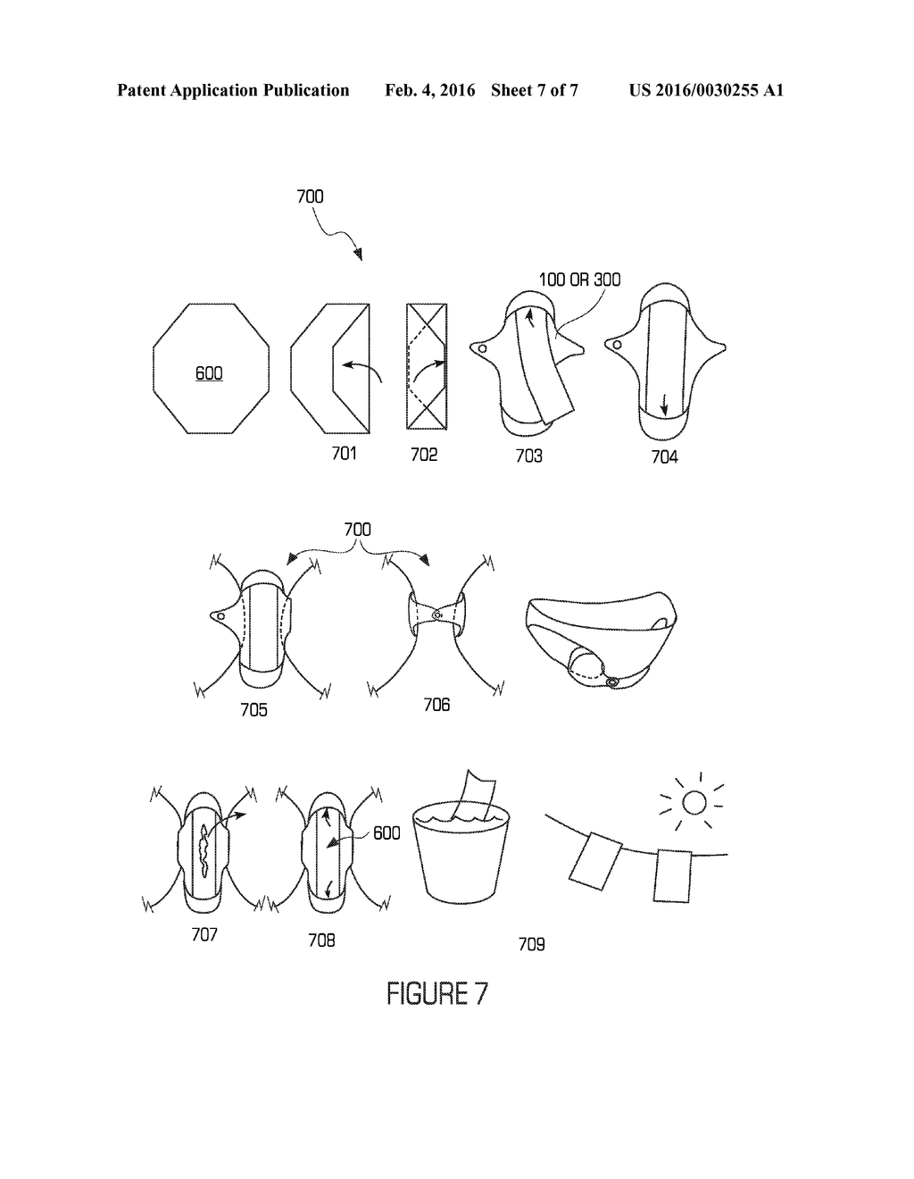 REUSABLE SHIELD AND LINER FOR USE DURING MENSTRUATION - diagram, schematic, and image 08