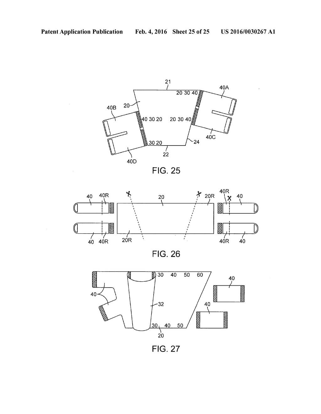 GRADUATED COMPRESSION DEVICE HAVING SEPARATE BODY AND BANDS - diagram, schematic, and image 26