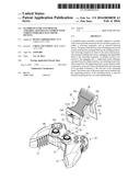 HANDHELD GAME CONTROLLER ASSEMBLY ADAPTED TO COMBINE WITH VARIOUS PORTABLE     ELECTRONIC DEVICES diagram and image